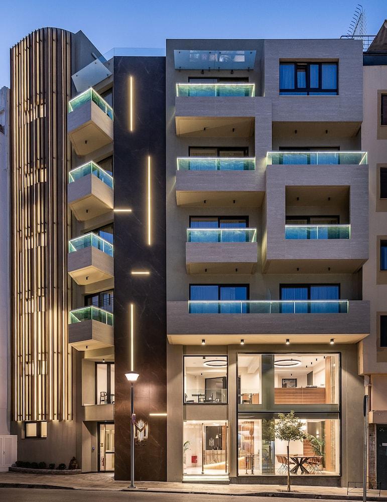 M City Hotel Hriszí Aktí Haniá Kültér fotó